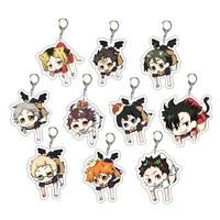 adorable to the top basketball boys acrylic keychain keyrings women men fans cosplay key chain children gifts