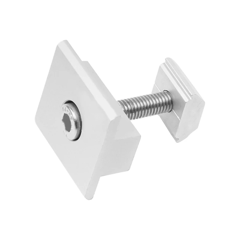 

Solar Panel Mounting Mid Clamp - Silver 30/35/40/45mm Thickness Options