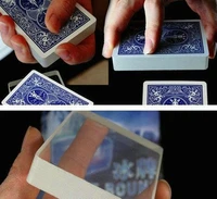 omni deck glass carddeck ice boundcard magic tricksillusionaccessories magia toys classic magie for professional magicians
