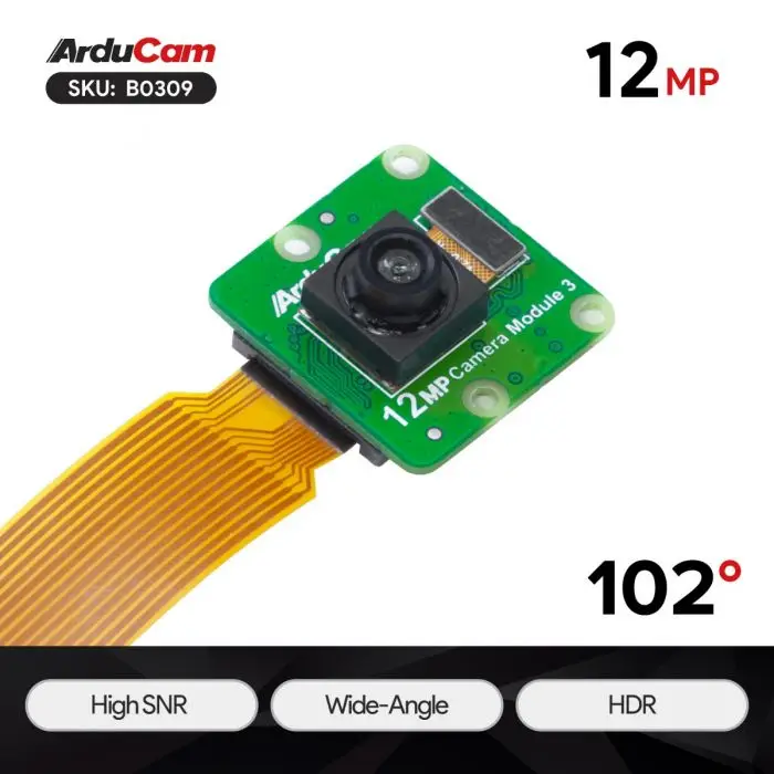 Arducam 12MP IMX708 ΡΠΈΡΠΎΠΊΠΈΠΉ ΡΠ³ΠΎΠ» 102 Π³ΡΠ°Π΄ΡΡΠΎΠ² ΡΠΈΠΊΡΠΈΡΠΎΠ²Π°Π½Π½ΡΠΉ ΡΠΎΠΊΡΡ HDR Π²ΡΡΠΎΠΊΠΈΠΉ SNR ΠΌΠΎΠ΄ΡΠ»Ρ ΠΊΠ°ΠΌΠ΅ΡΡ Π΄Π»Ρ Raspberry Pi Arducam 12MP IMX708 ΡΠΈΡΠΎΠΊΠΈΠΉ ΡΠ³ΠΎΠ» 102 Π³ΡΠ°Π΄ΡΡΠΎΠ² ΡΠΈΠΊΡΠΈΡΠΎΠ²Π°Π½Π½ΡΠΉ ΡΠΎΠΊΡΡ HDR Π²ΡΡΠΎΠΊΠΈΠΉ SNR ΠΌΠΎΠ΄ΡΠ»Ρ ΠΊΠ°ΠΌΠ΅ΡΡ Π΄Π»Ρ Raspberry Pi