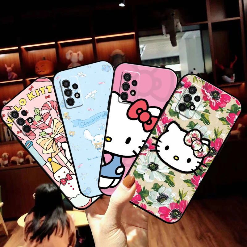 

TAKARA TOMY Cute Hello Kitty Phone Case For Samsung Galaxy S21 S21 FE S21 Plus S21 Ultra S20 S20 FE S20 Lite S20 Ulitra Soft