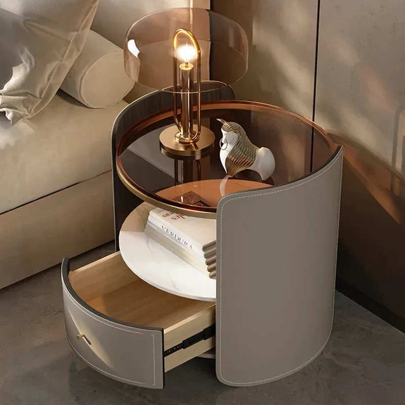 Декоративная прикроватная тумбочка для макияжа маленькая полная деревянная