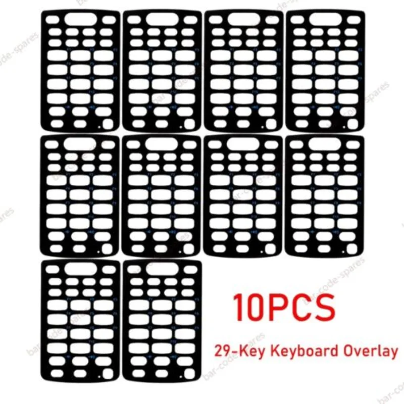

10 Pcs 29-Key Keyboard overlay Replacement for Zebra MC3300 Scanner