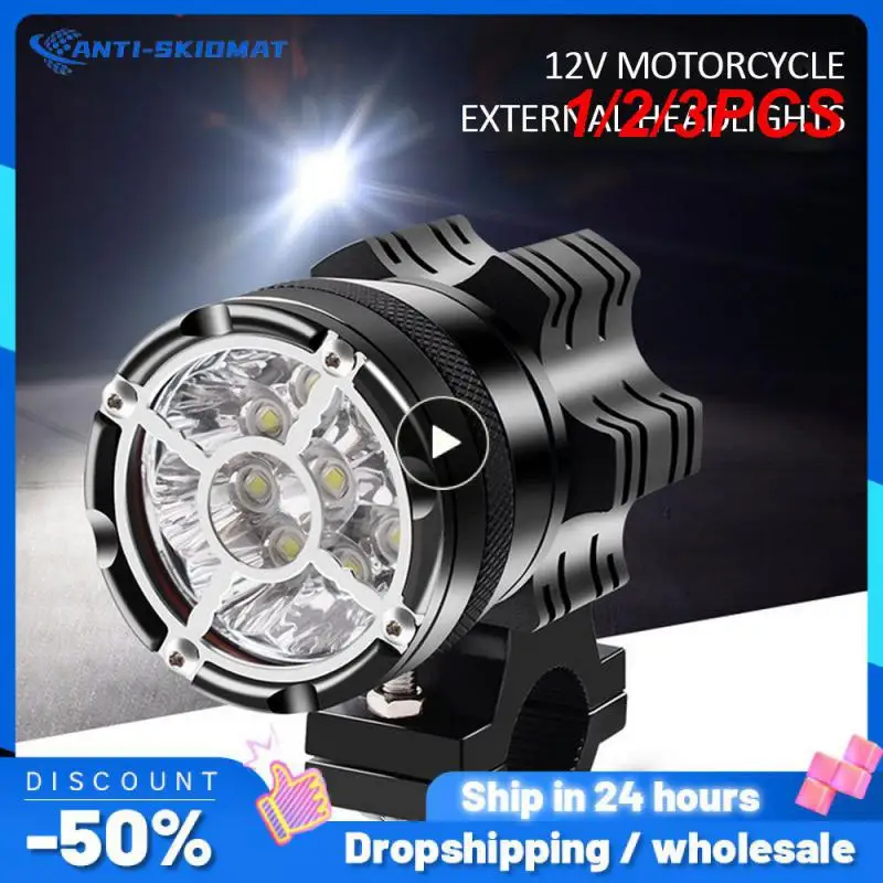 

1/2/3 шт., универсальные мотоциклетные лампы 90 Вт лм