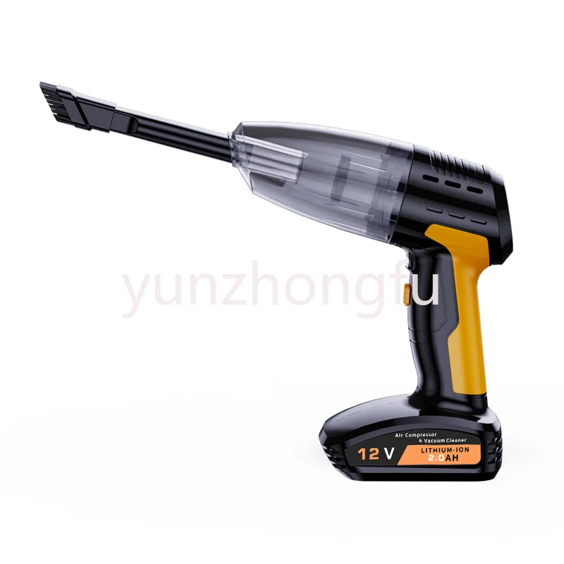 

Wireless Car Cleaner plus Air Pump for Home and Car Four-in-One Large Suction Charging Air Pump Vacuum Cleaner