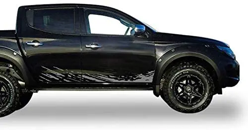 

Bubbles Designs Decal Sticker Vinyl Bed mud Splash Compatible with Mitsubishi Triton L200 2015present