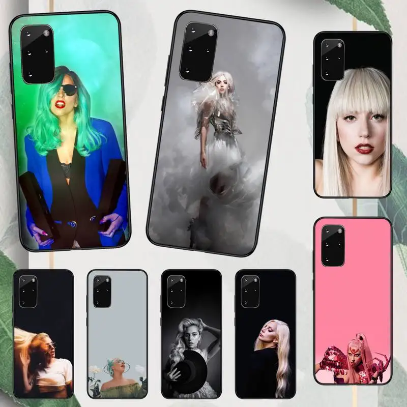 

lady gaga American famous singer Phone Case For Samsung galaxy A S note 10 12 20 32 40 50 51 52 70 71 72 21 fe s ultra plus
