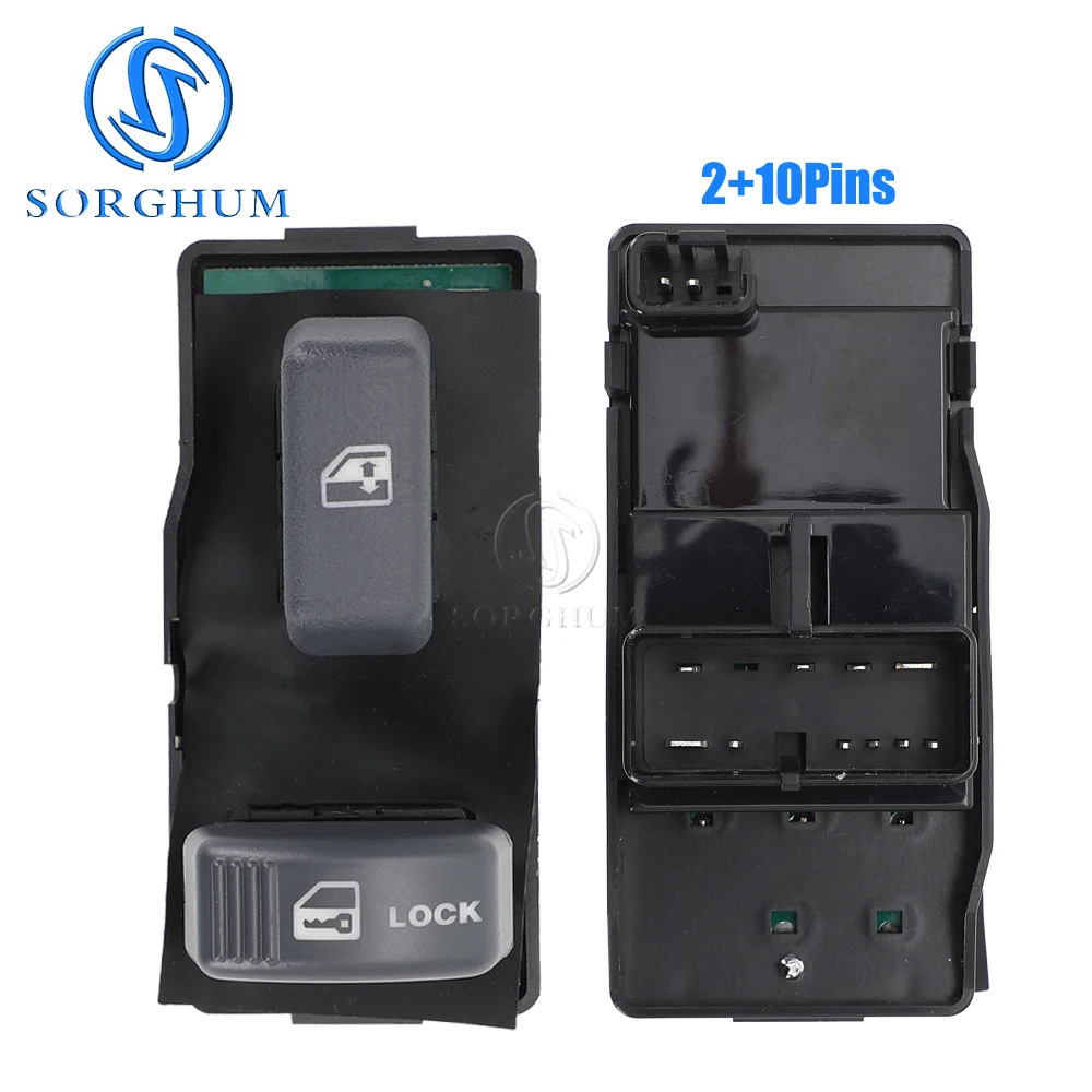 

SORGHUM 15151356 15151362 для Chevrolet Blazer Suburban S10 Tahoe для GMC Jimmy Автомобильный Электрический переключатель окна, 2 двери