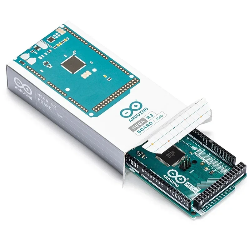 Фото Плата разработки Mega 2560 Rev3 A000067 ATmega2560, импортированная из Италии, новая, оригинальная №3