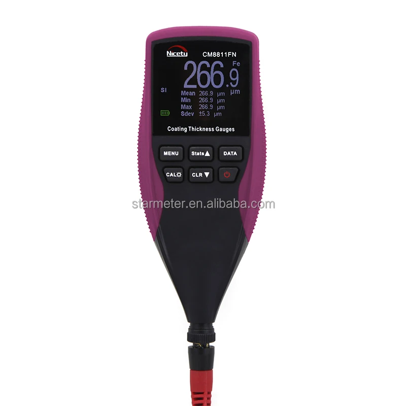 

CM8811FN Build-in Probe Paint Coating Thickness Gauge