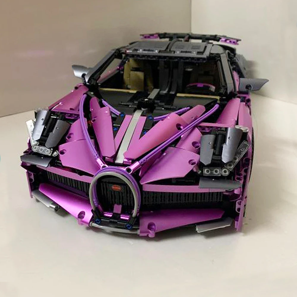 

Креативный эксперт высокотехнологичная серия Divo супер скоростной гоночный автомобиль RSR T5004 3728 шт. кубики Moc техническая модель строительны...