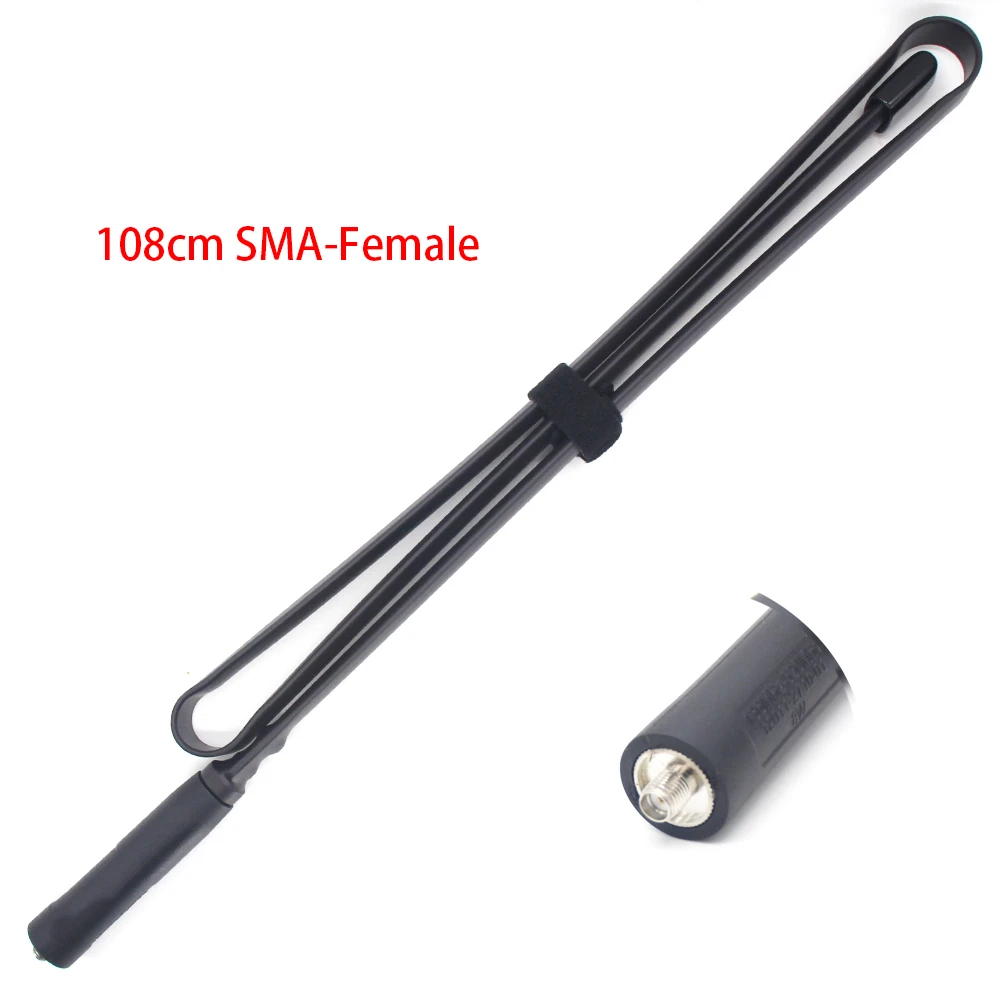 Cs Tactische Antenne Sma-Female Dual Band Vhf Uhf 144/430Mhz Opvouwbaar Voor Walkie Talkie Baofeng UV-5R UV-82 UV5R Pofung Uv82