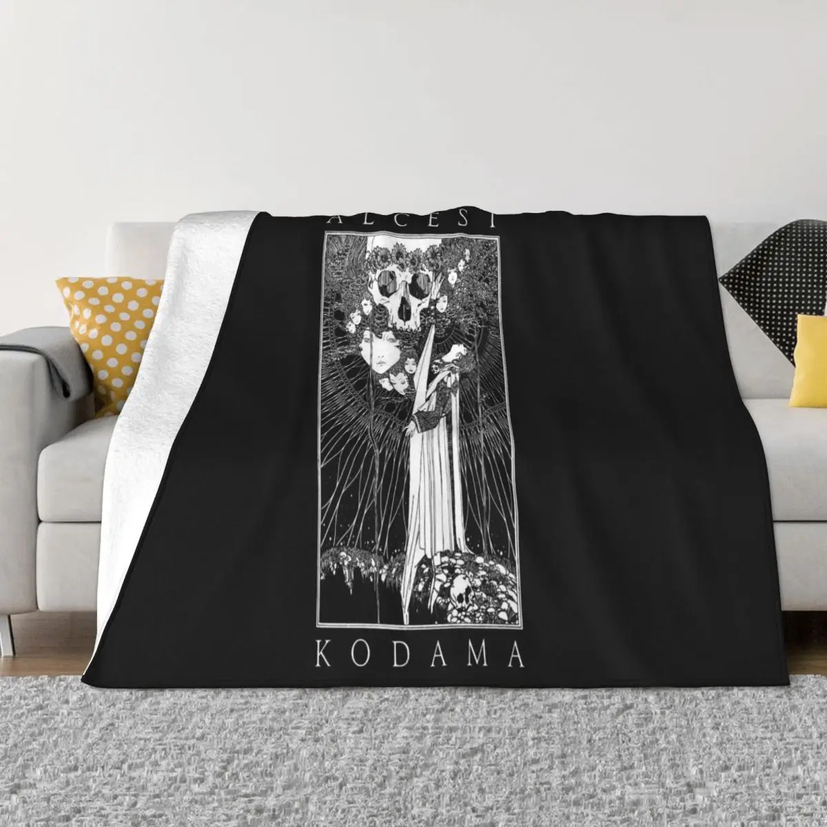 Alcest Kodama S M L Xl 2Xl Совершенно новое официальное одеяло-сюрприз Kings Road Merchandise