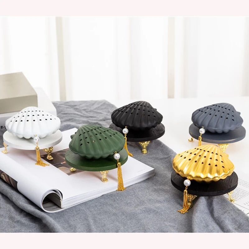 Курильница для ароматерапии в виде ракушки