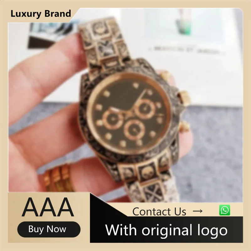 

AIOSC Men's 904L Stainless Steel Waterproof Automatic Mechanism High Quality Waterproof aaa watch 40mm -RLX