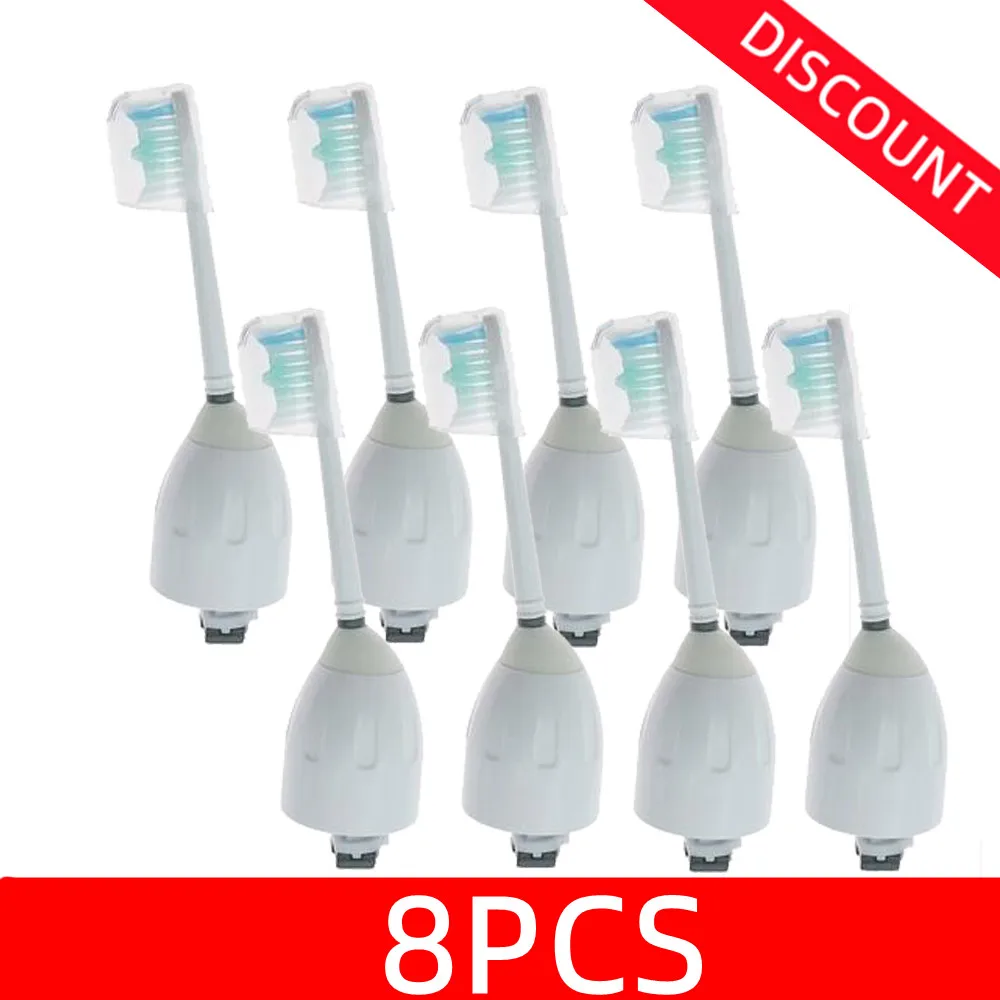 8 шт., насадки для зубной щетки Philips Sonicare E-Series Essence Elite Advance HX9500 HX9552 HX5910 HX5300 7900 HX9800 HX9842