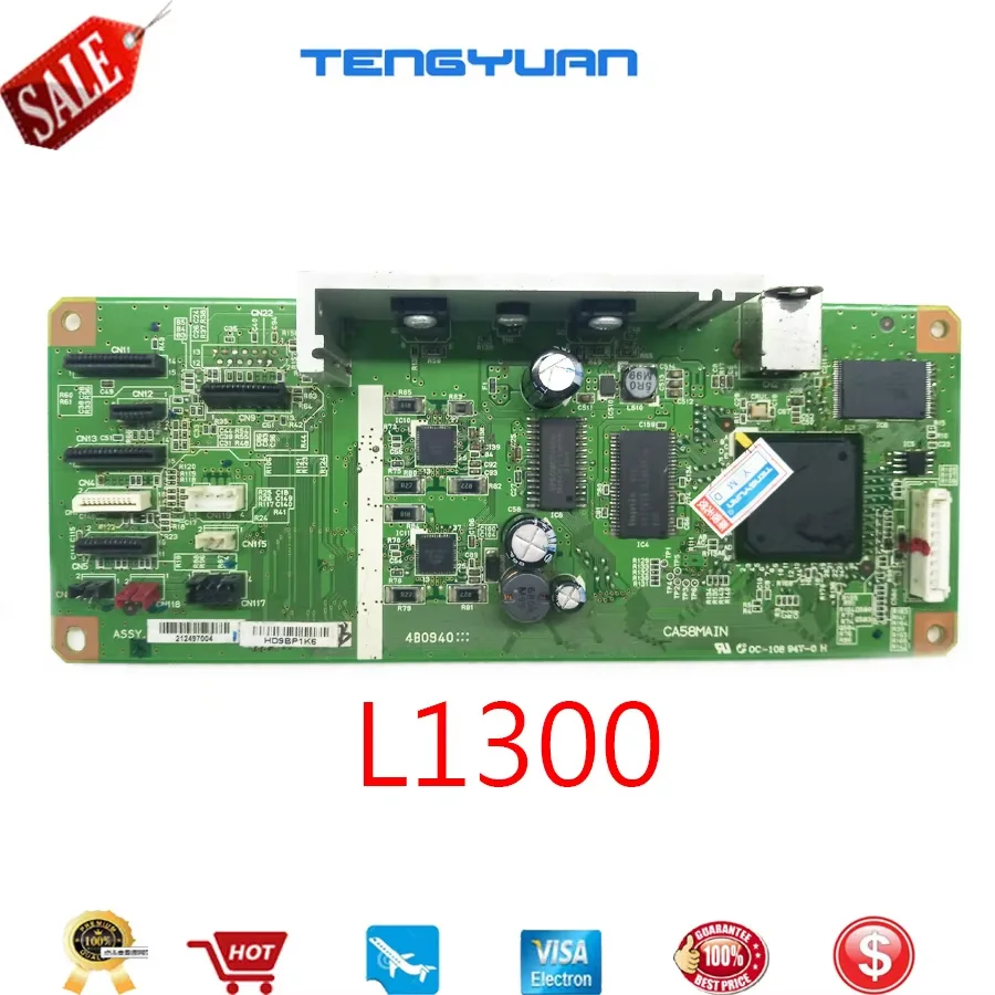 Фото Плата PCA ASSY 2131853 2124970, форматтерная плата, логическая плата, основная плата, материнская плата для Epson L1300 T1100 T1110 B1100 W1100 L1800 №3