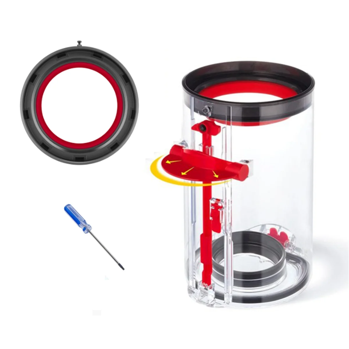 Замена пылесборника для Dyson V11 V15 SV14 SV15 SV22 аксессуары пылесоса верхняя часть