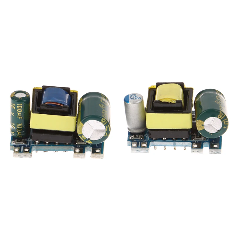 1 шт. Новый понижающий модуль переменного тока от 220 В до 5 постоянного В/мА 12