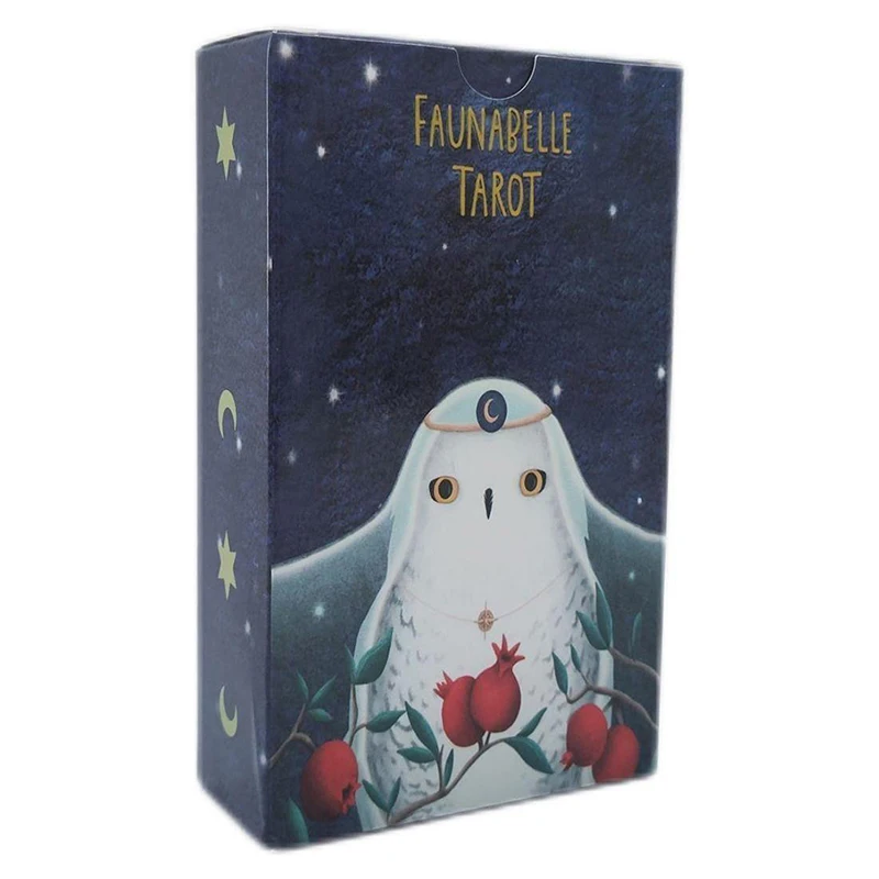 

Fauna Beautiful Tarot Belle Tarot Kinds of Animals Design 78 Cards/Set With Instruction Friends Children Toys Gift Board Game