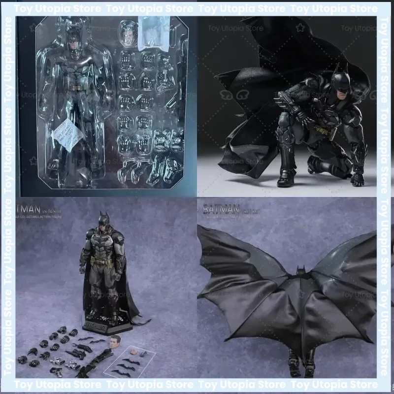 Фото Коллекционная фигурка Бэтмена Lpzz Toys Arkham Knight V8.04 в костюме, модель для декора, подарок №1