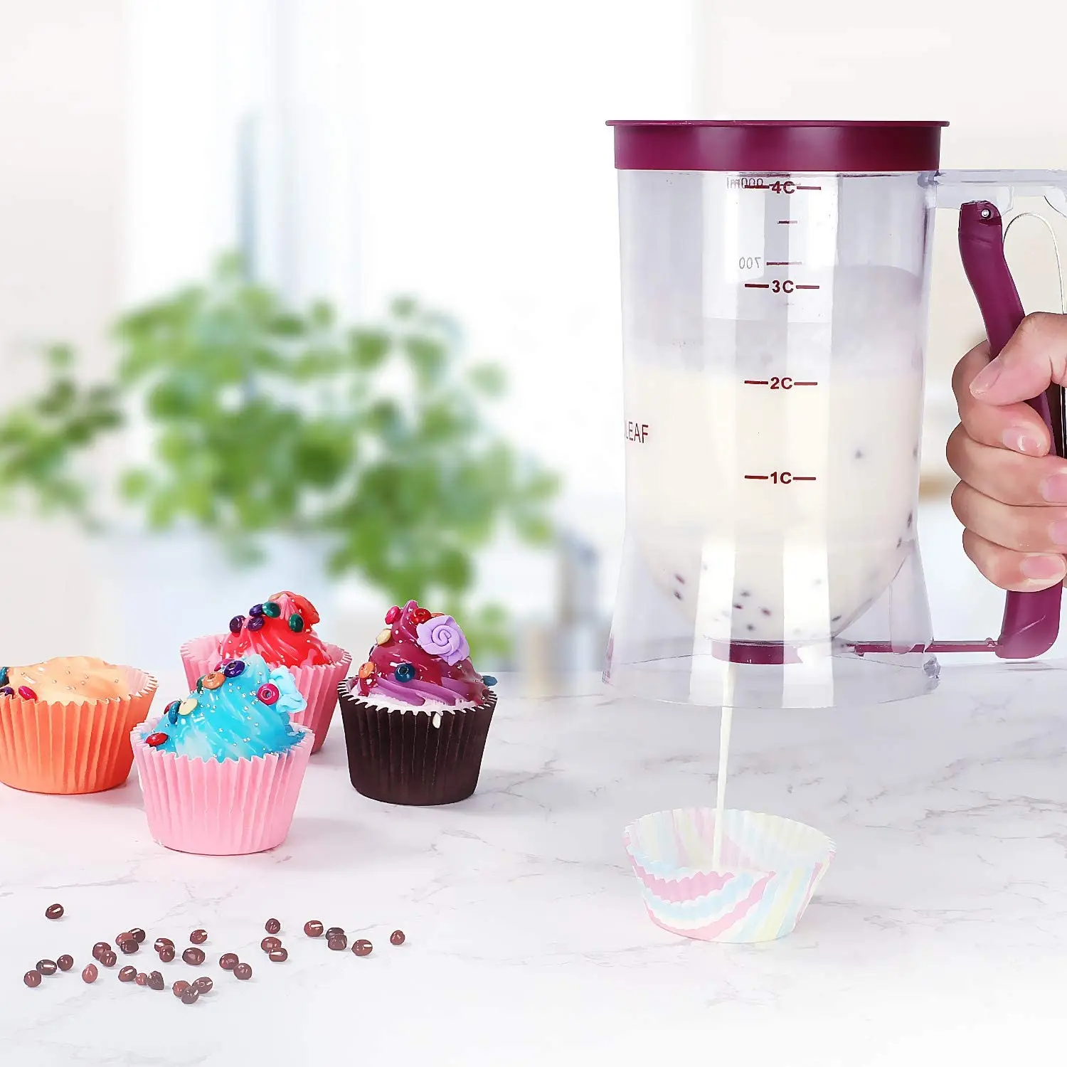Pastry Tools Batter Separator, Cupcakes, Pancakes, Cookie, C
