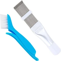 universal refrigeration hvac fin comb straightening cleaning brush rake