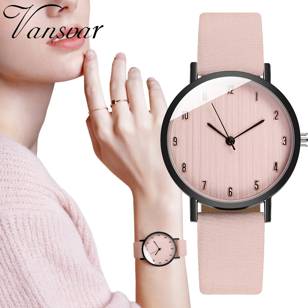 

Women's Casual Quartz Leather Band Newv Strap Watch Analog Wrist Watch relogio feminino часы женские наручные montre femme