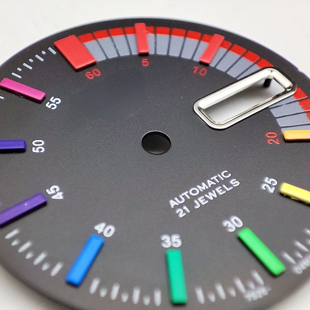 S 28.5mm Watch Dial Fit Japan NH35 NH36 4R 7S Automatic Movement Men Watch Accessories