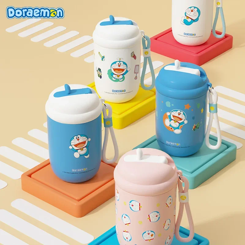 Фирменная чашка для воды в стиле аниме Doraemon co милая и забавная чашка-термос с