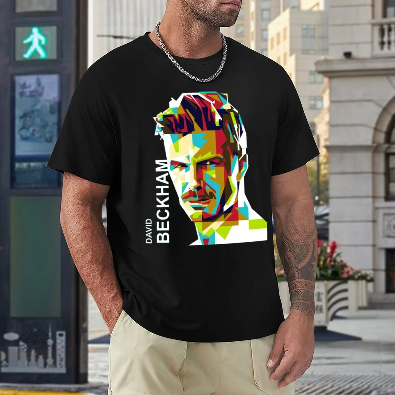 

England 6 Davids And Beckhams Football Gift Move Championship Top Quality top Quality Home Top Tee USA Size