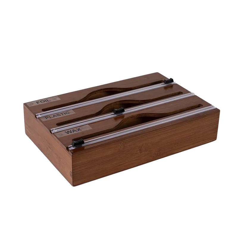 

Деревянный диспенсер для пленки 3 в 1