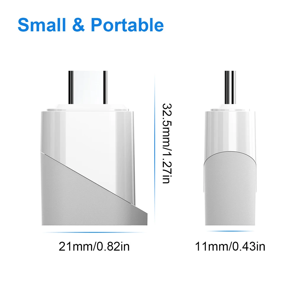 

Устройство чтения карт памяти Micro SD, USB Type-C, 480 Мбит/с