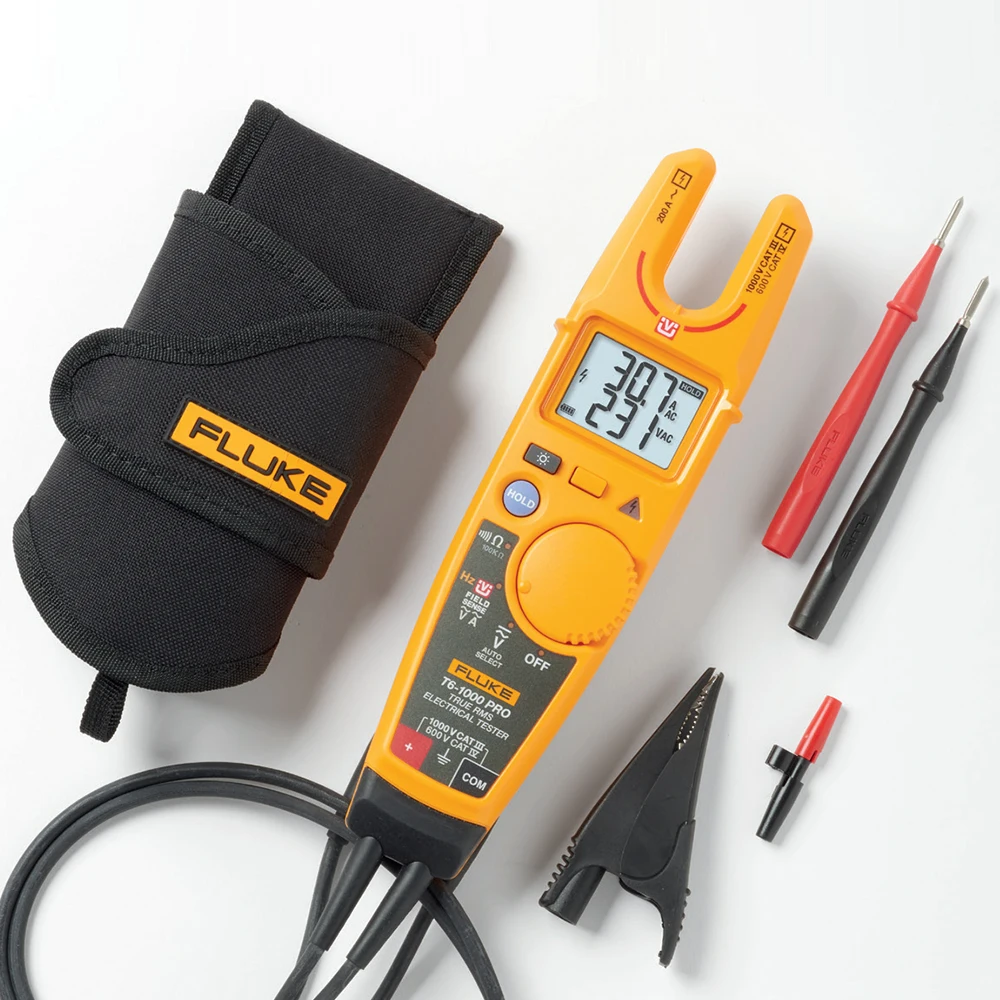 

Fluke T6-1000 PRO Digital Clamp Ammeters True RMS 1000V AC/DC Electrical Teste Professional Digital Clamp Meter