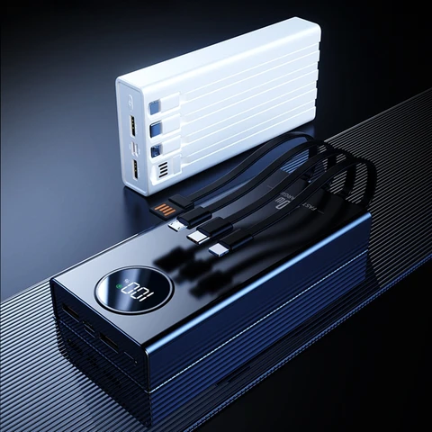 VIVO 500000 мАч 120 Вт сверхбольшая емкость Power Bank сверхбыстрая зарядка портативный внешний аккумулятор для iPhone Samsung