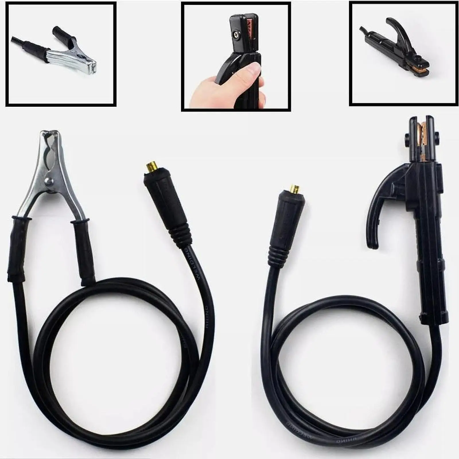 2 держателя сварочного электрода профессиональный держатель разъем 200А дуговой