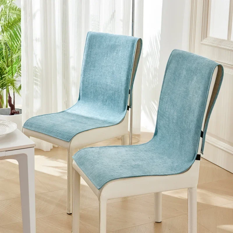 Новая простота однотонная подушка для сиденья утолщенная встроенная спинки