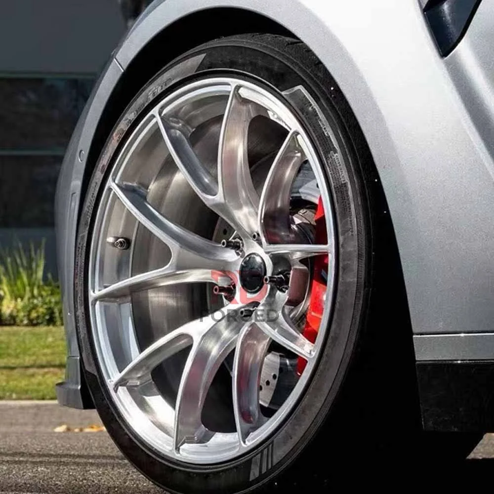 Фото Кованые диски Forged Vs-5rs Brushed Clear 17, 18, 19 дюймов, 5x120, 5x114.3, 5x112 из легкого сплава для BMW F30, Alfa Romeo, Tesla, Subaru. №2