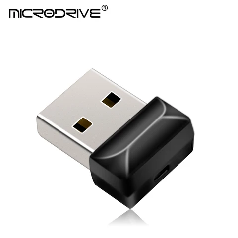 MicroDrive MD032G1215 флешка 16/32/64/128 ГБ серебристая