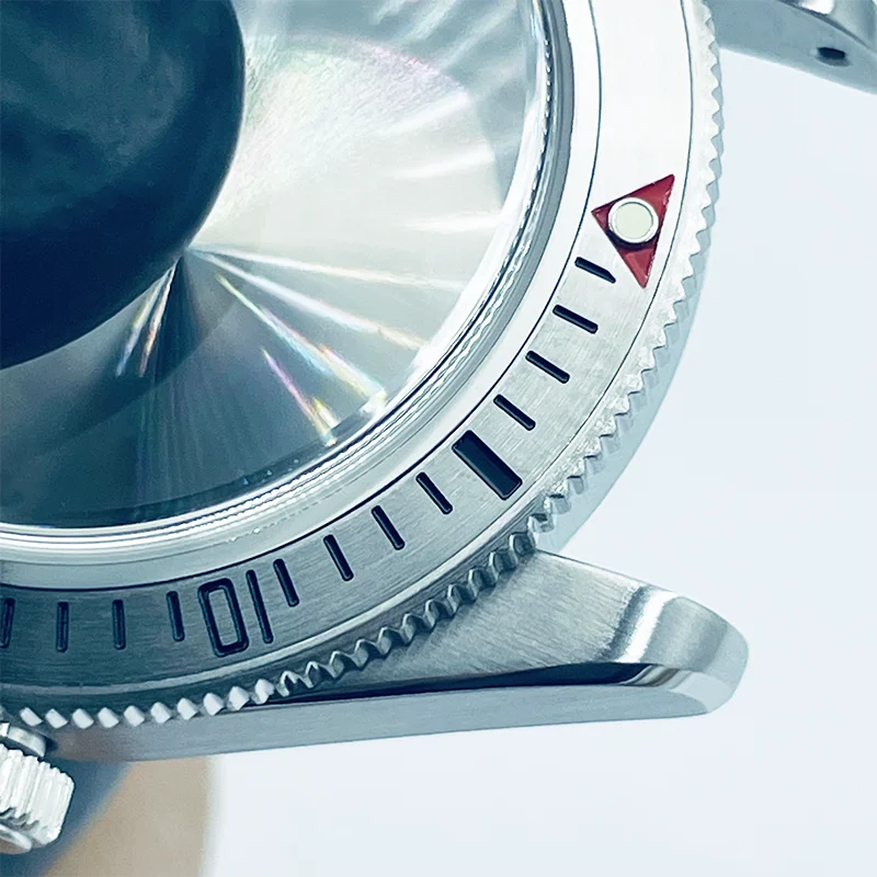 Watch Parts 38mm Stainless Steel BB58 Vintage Style Watch Case Sapphire Glass Fit NH35/36 Automatic Movement