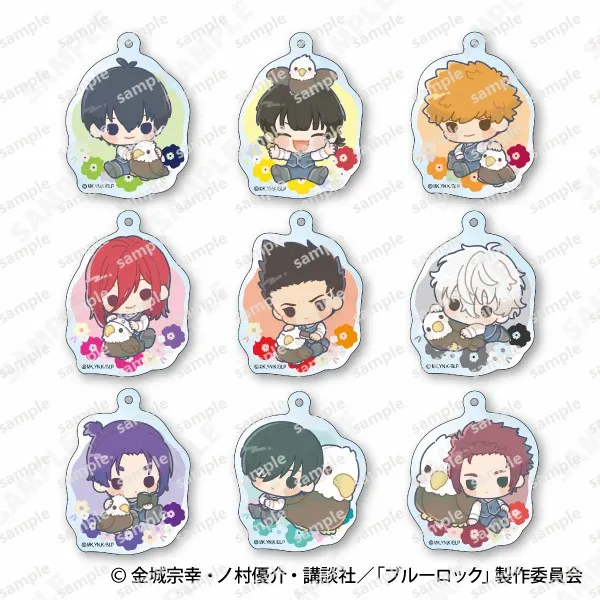 

Anime BLUE LOCK Isagi Yoichi Chigiri Hyoma Pendant Acrylic Cosplay Cartoon Keychain Toys School Bag Itabag Keyrings Xmas Gifts