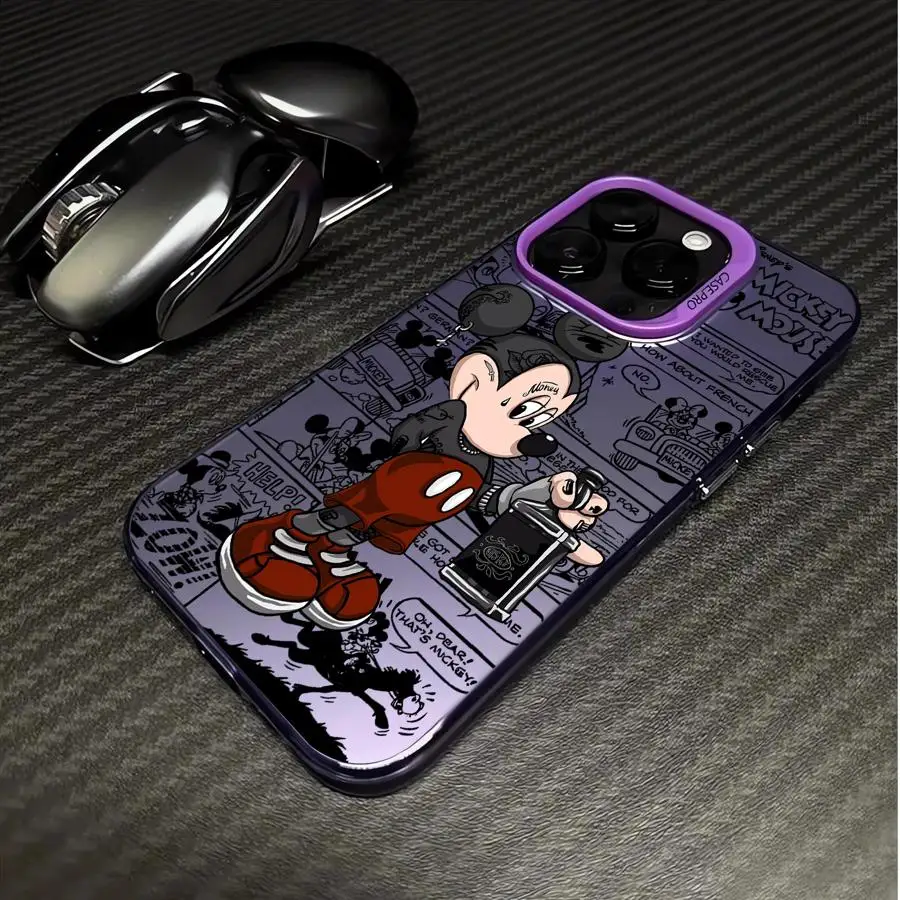 Чехол для телефона Tattoo Disney Mickey Minnie Oppo Reno13 Reno12 Reno11 Reno10 Reno8 Reno 7 6 5 Z F T Pro Plus 4G 5G Matte Cover