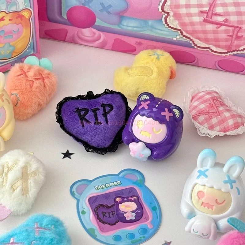 ShinWoo Hug Me Mini Series слепая коробка Ghost Bear Surprise Mystery Box кукла украшение для рабочего стола милая модель игрушки подарки на день рождения для девочек (art.: 3920d261fa95a) - 3920d261fa95a