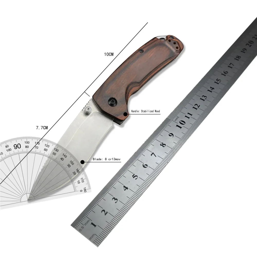 Складной Нож BM 15031 В Оригинальной Коробке 8Cr13Mov Лезвие Из Нержавеющей Стали