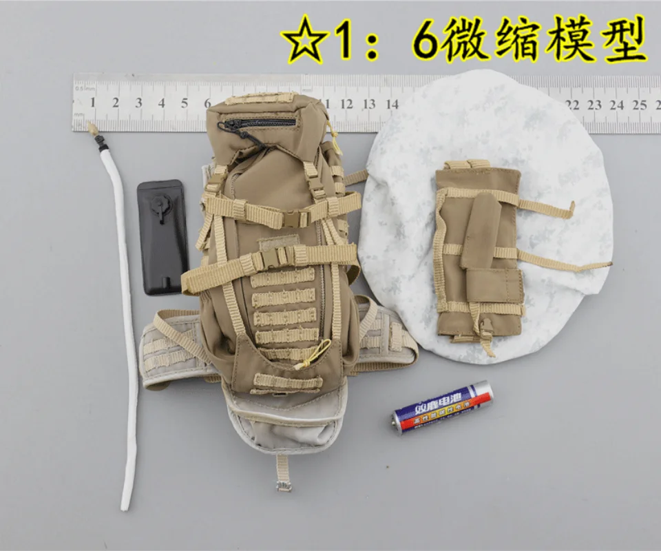 

Модель рюкзака и чехла SS109 в масштабе 1:6 для 12 дюймов