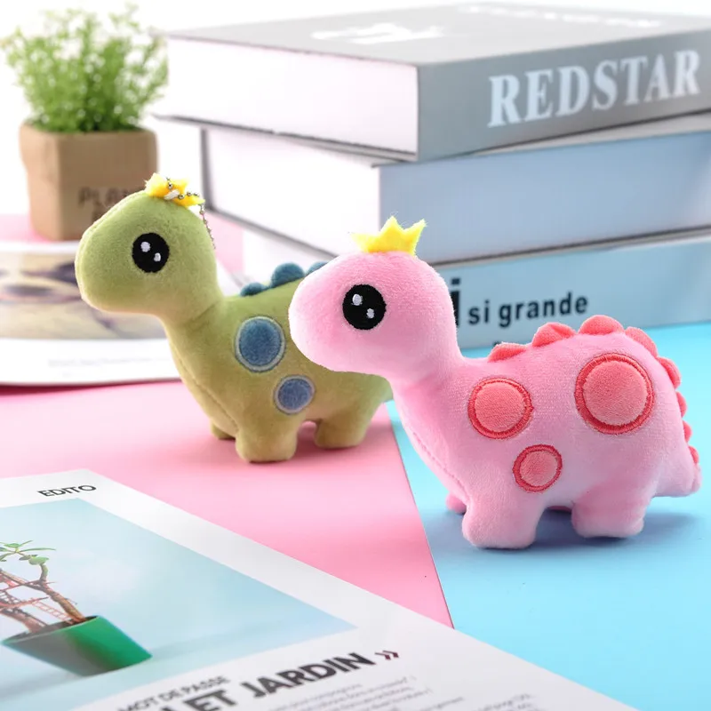 

Плюшевые игрушки в виде короны динозавра, 10 см