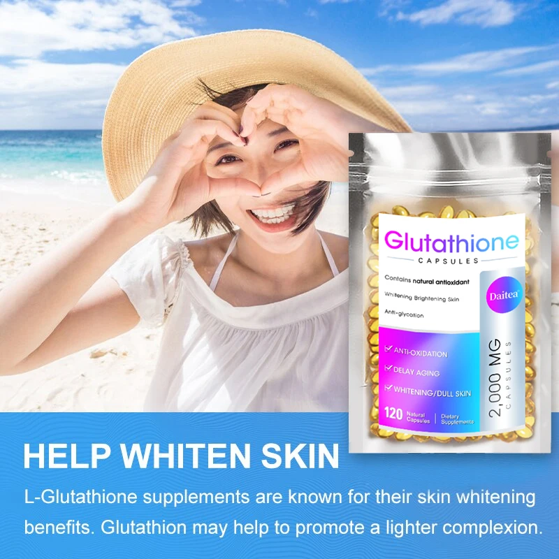 

Collagen Glutathione Capsules, Help Improve Skin Texture, Whiten, Promote Anti-oxidation, Anti-aging, Anti-wrinkle