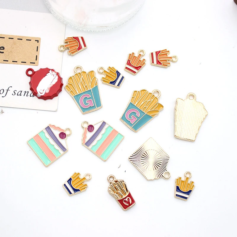 

10 шт./партия, подвеска в виде хот-дога