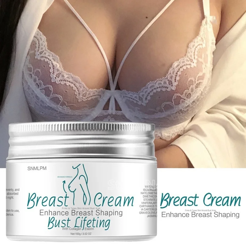 

New Breast Enlargement Cream Chest Enhancement Promote Female Hormone Breast Lift Firming Massage Up Size Bust Care 100g