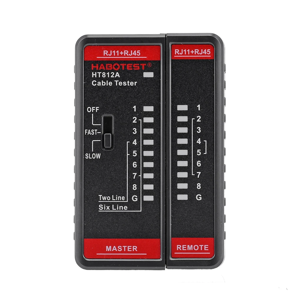 

Тестер сетевого кабеля RJ45 RJ11 LAN, детектор сетевой телефонной линии Ethernet